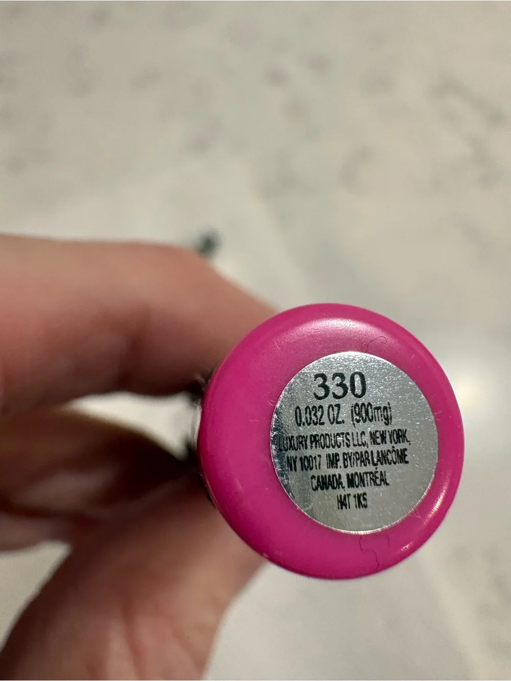 Lancome Matte Lip Crayon — Vivid Fuchsia Pink